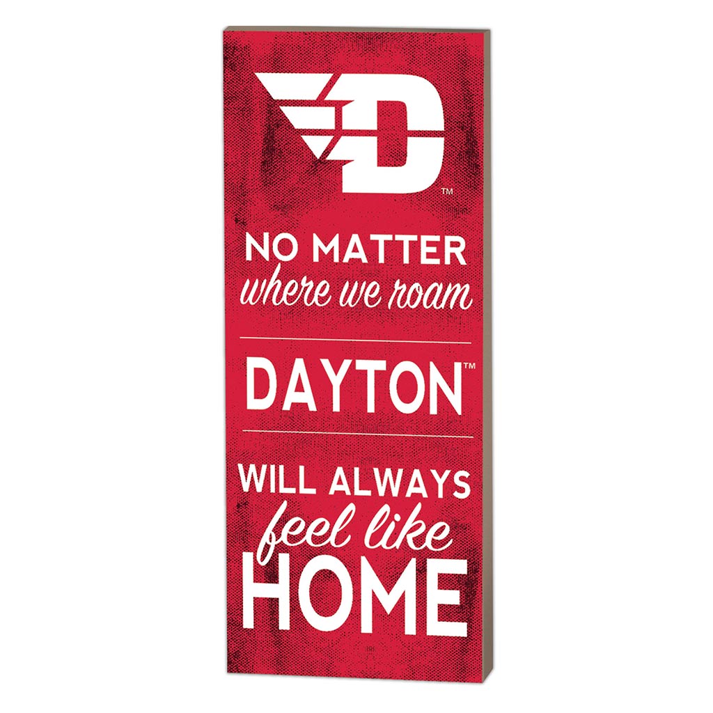 7x18 No Matter Where Dayton Flyers