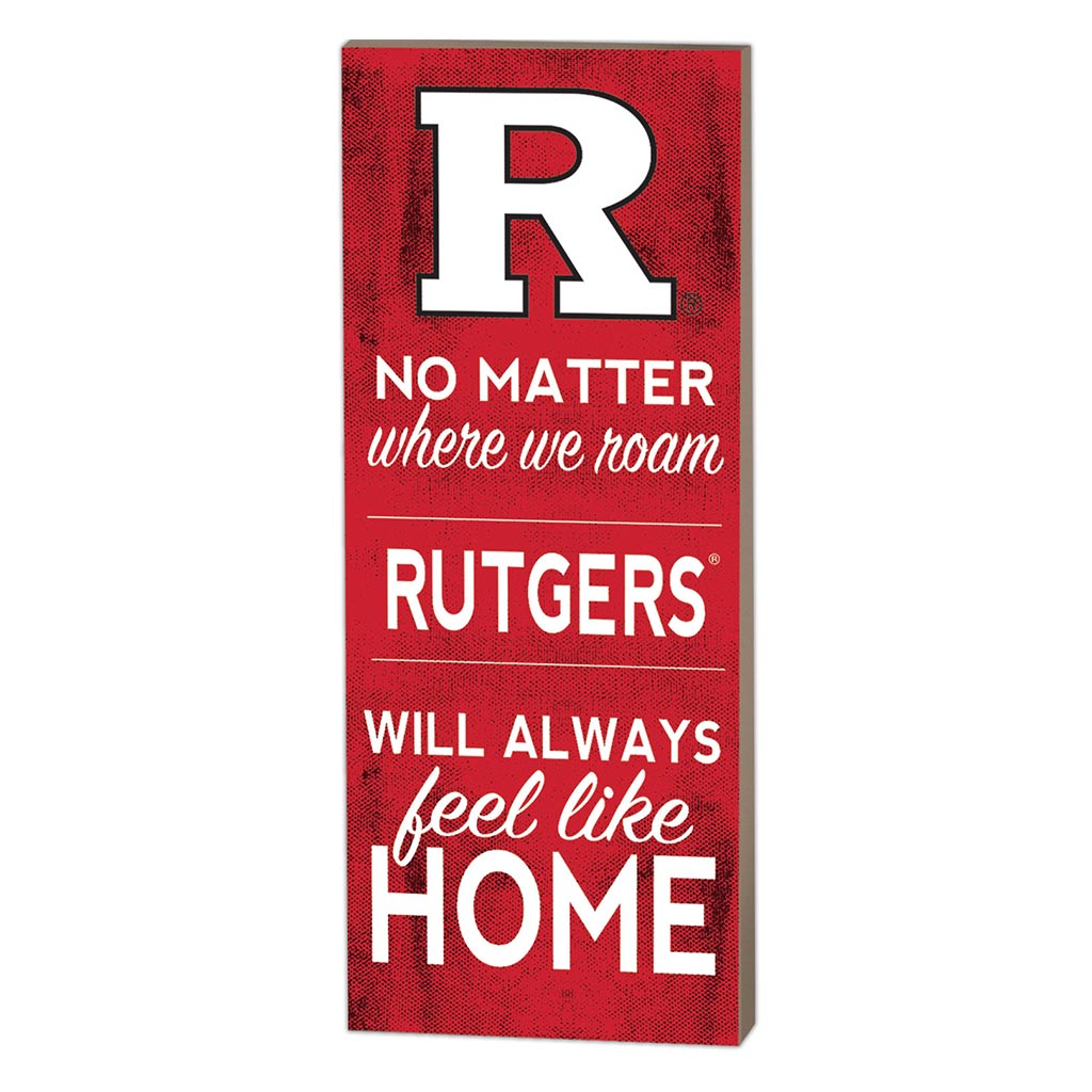 7x18 No Matter Where Rutgers Scarlet Knights