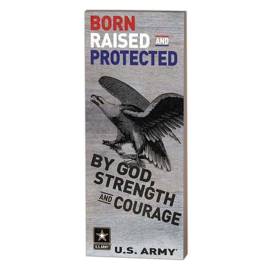 7x18 God Strength Courage Army