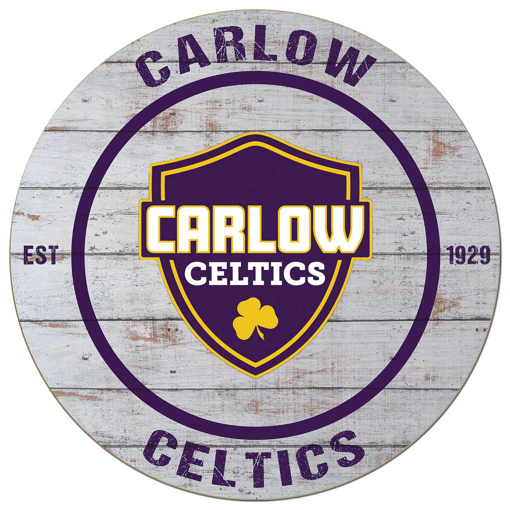 20x20 Weathered Circle Carlow University Celtics