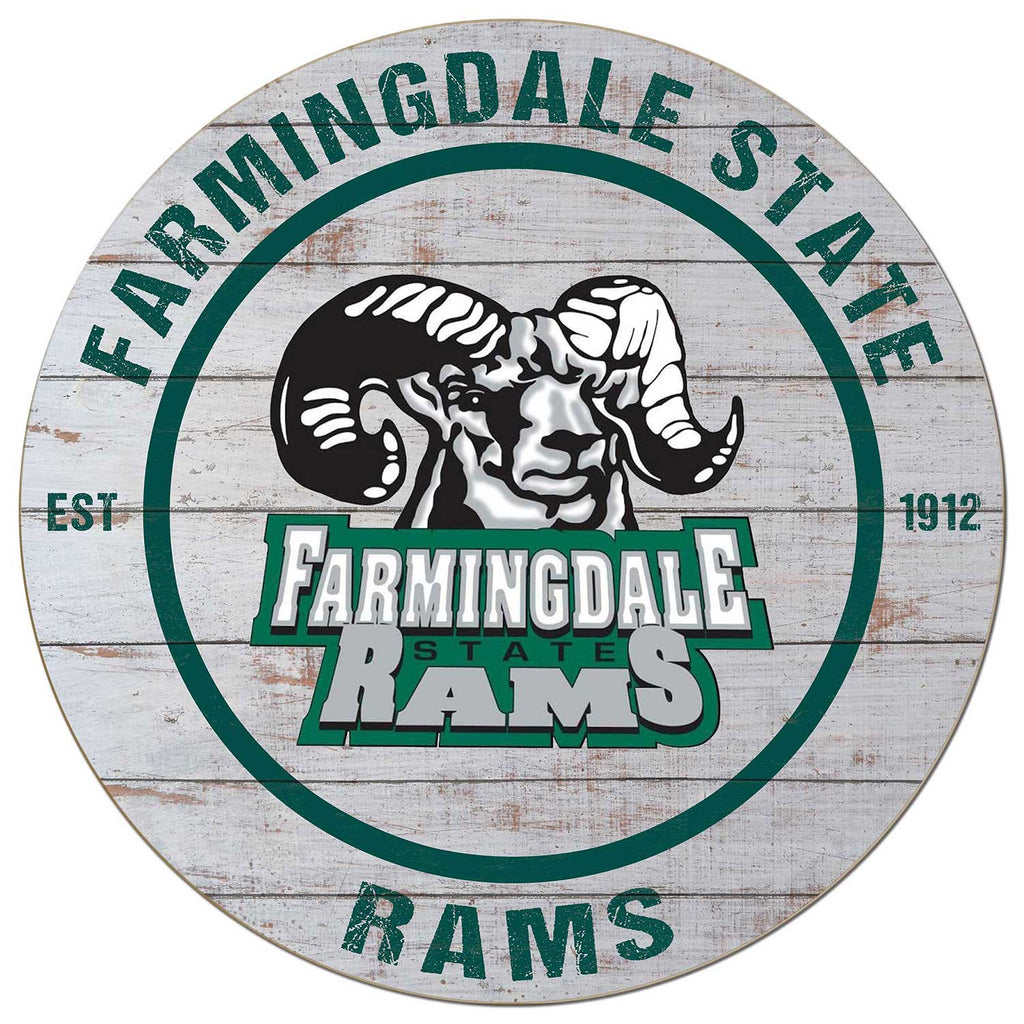 20x20 Weathered Circle Farmingdale State College (SUNY) Rams