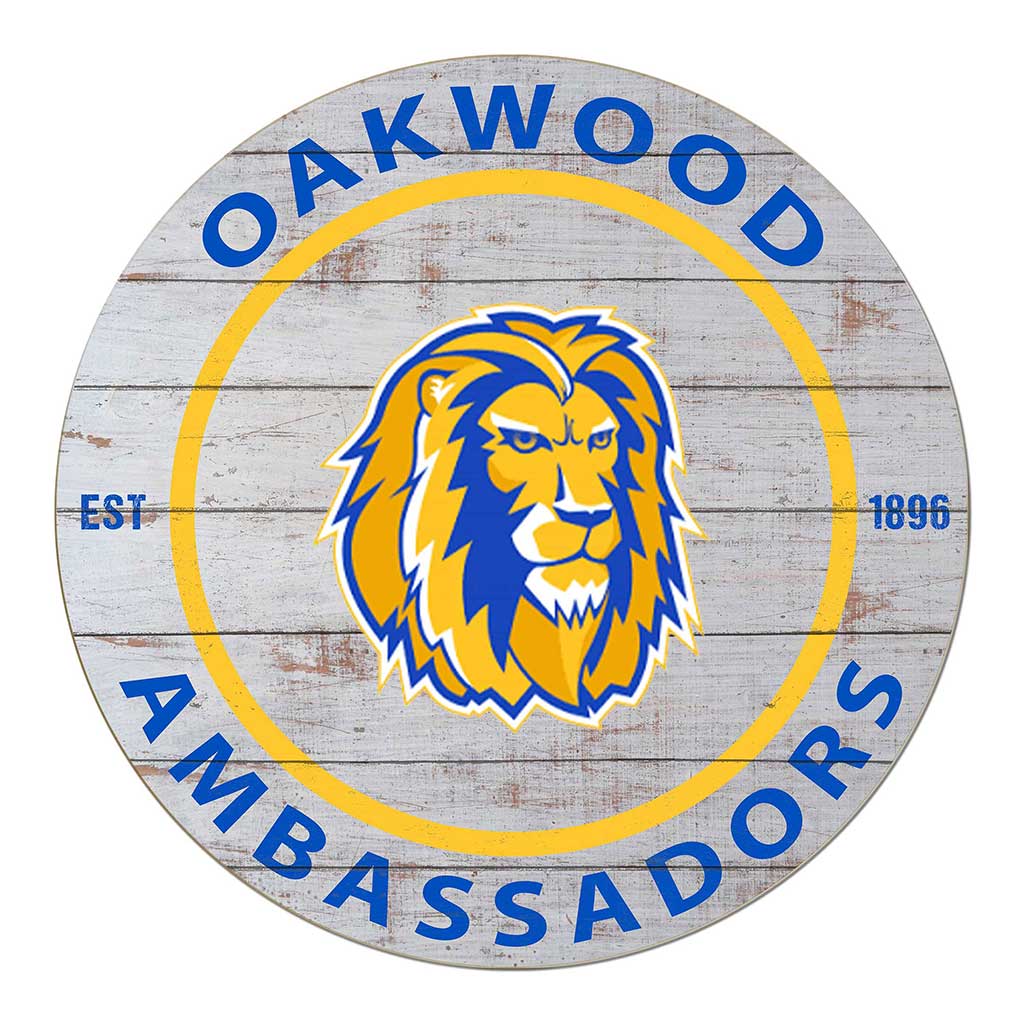 20x20 Weathered Circle Oakwood University Ambassadors