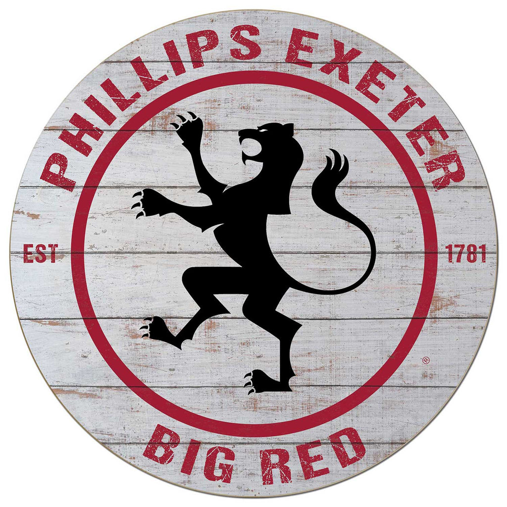 20x20 Weathered Circle Phillips Exeter Academy Big Reds