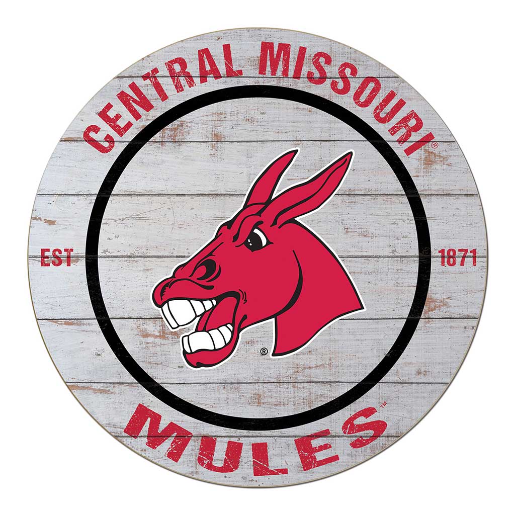 20x20 Weathered Circle Central Missouri Mules