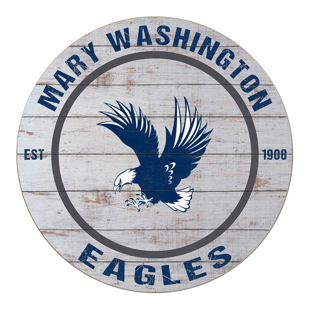 20x20 Weathered Circle University of Mary Washington Eagles