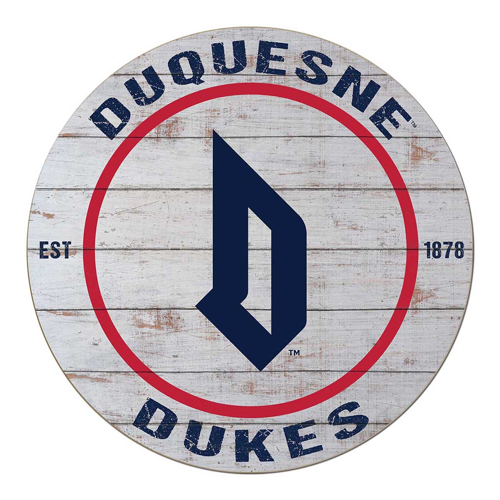 20x20 Weathered Circle Duquesne Dukes