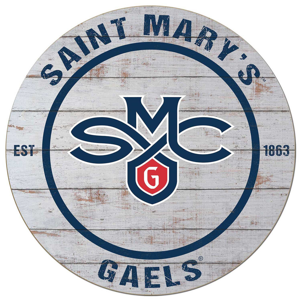 20x20 Weathered Circle Saint Mary's College of California Gaels