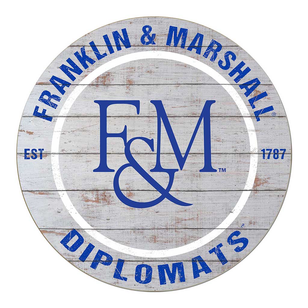 20x20 Weathered Circle Franklin & Marshall College DIPLOMATS
