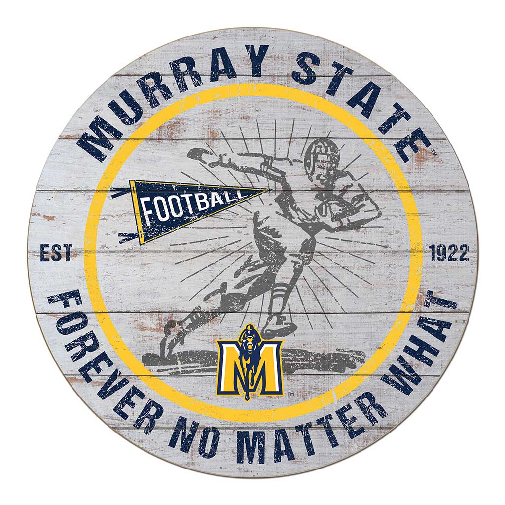 20x20 Throwback Weathered Circle Murray State Racers