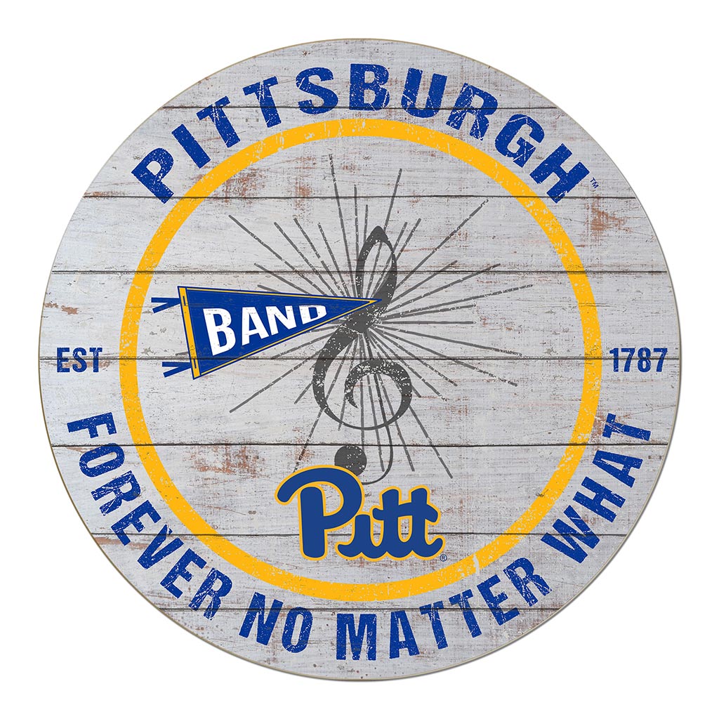 20x20 Throwback Weathered Circle Pittsburgh Panthers Band