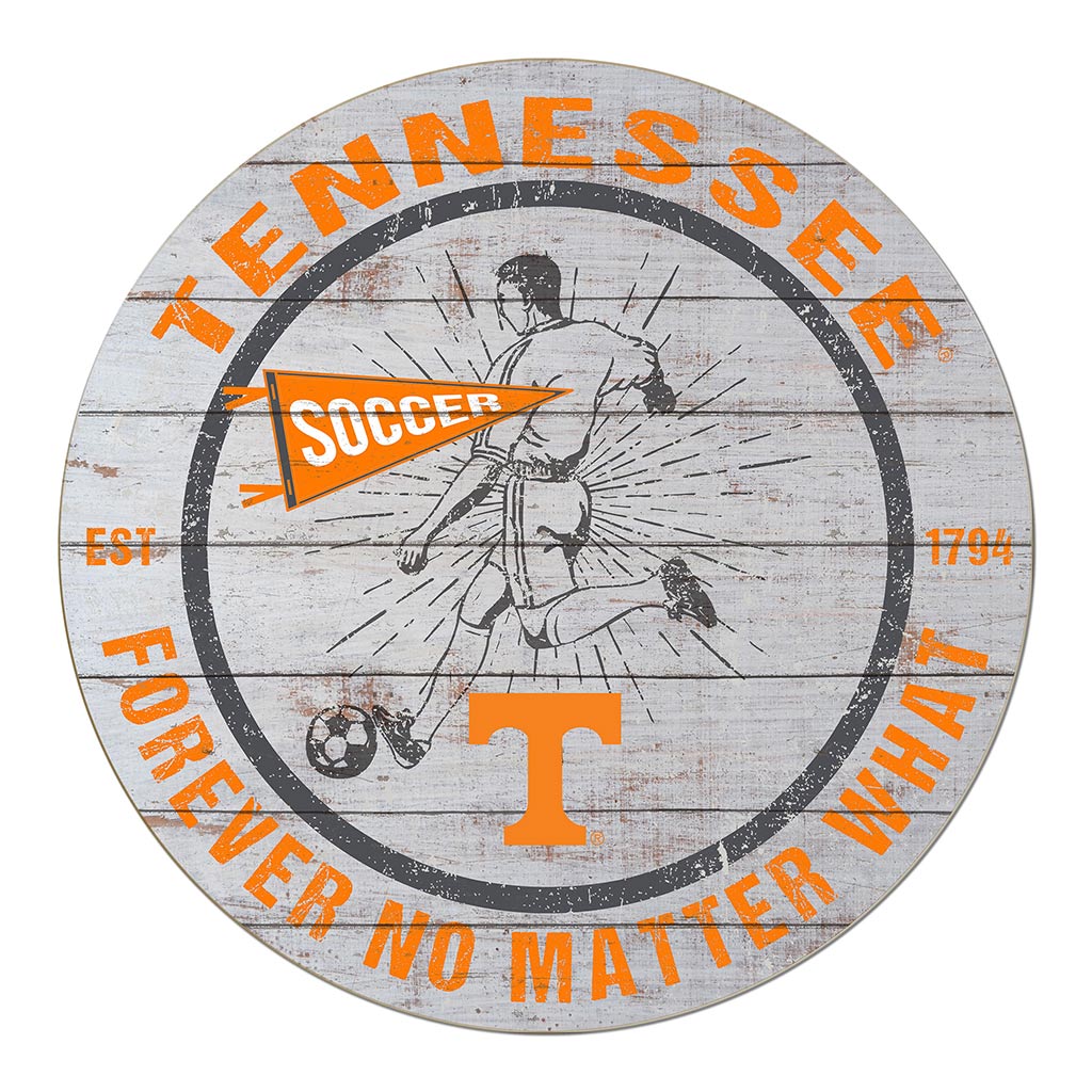 20x20 Throwback Weathered Circle Tennessee Volunteers Soccer