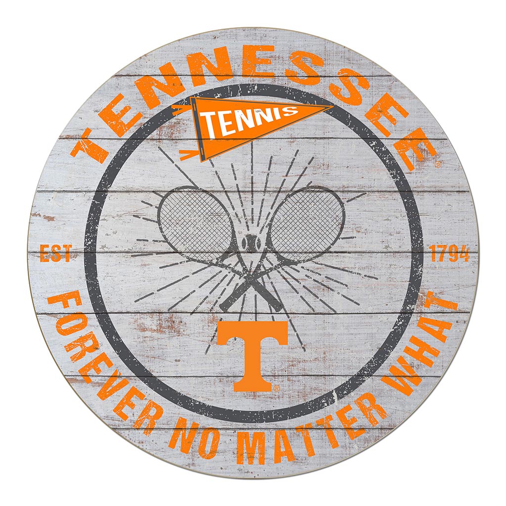 20x20 Throwback Weathered Circle Tennessee Volunteers Tennis