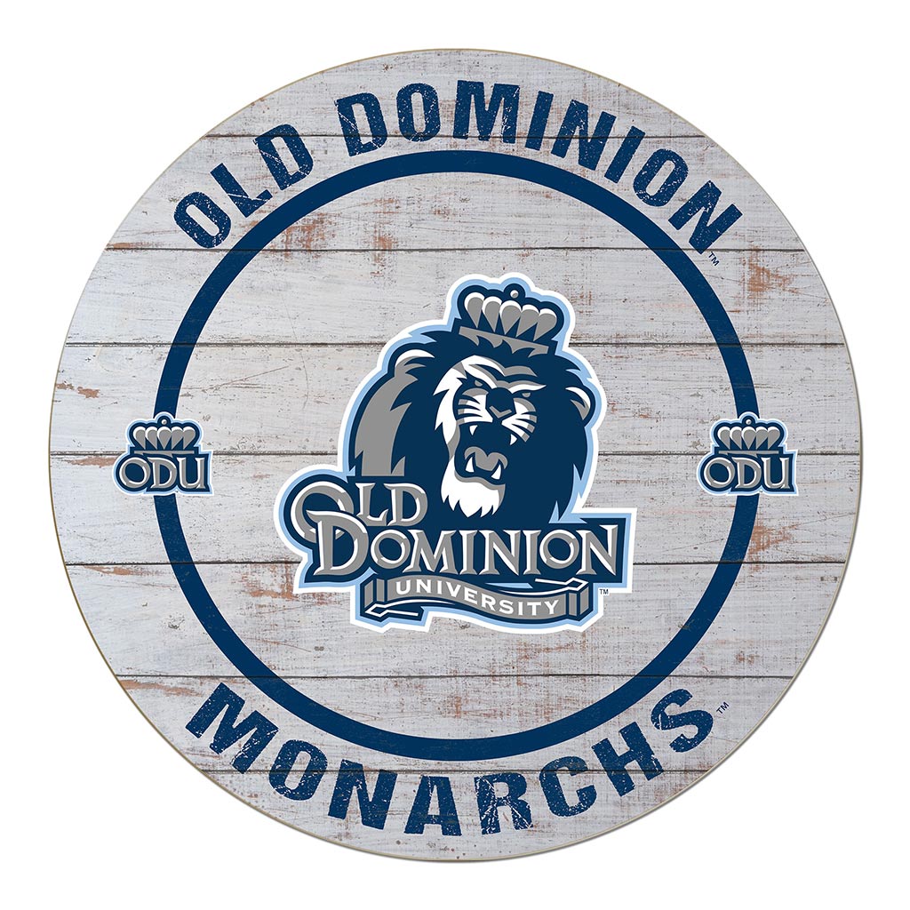 20x20 Weathered Helmet Sign Old Dominion Monarchs
