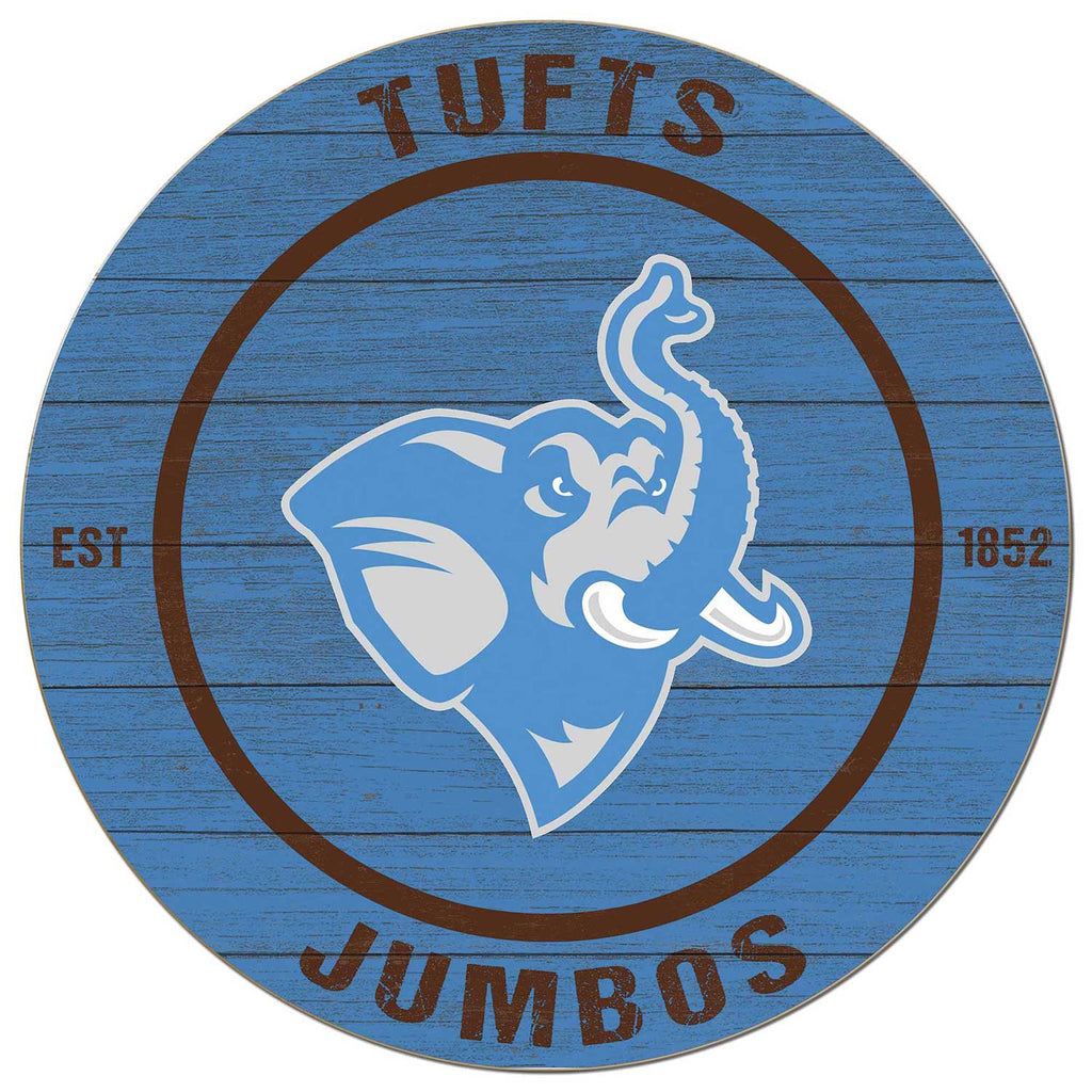 20x20 Weathered Colored Circle Tufts Jumbos
