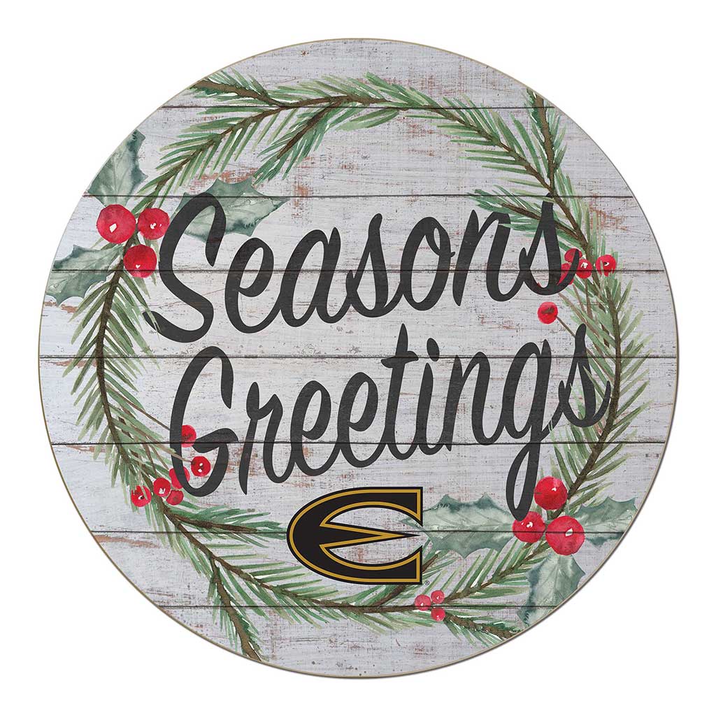 20x20 Weathered Seasons Greetings Emporia State Hornets