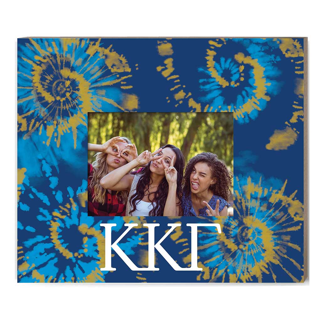 Team Spirit Tie-Dye Frame Greek-Kappa Kappa Gamma