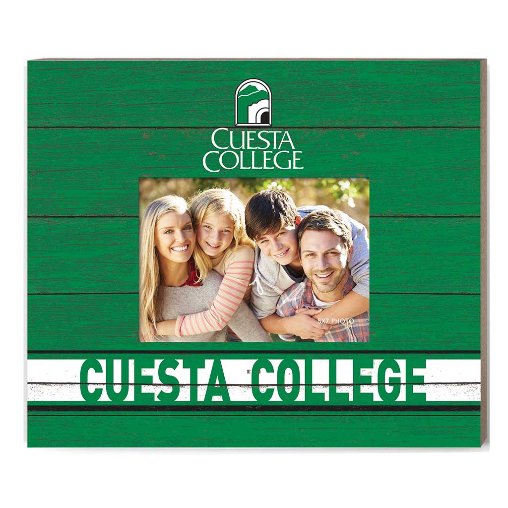 Team Spirit Color Scholastic Frame Cuesta College Cougars