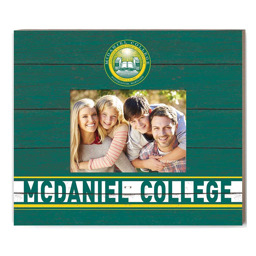 Team Spirit Color Scholastic Frame McDaniel College Green Terror