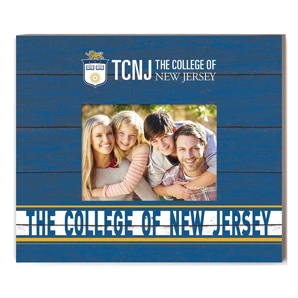 Team Spirit Color Scholastic Frame The College of New Jersey Lions