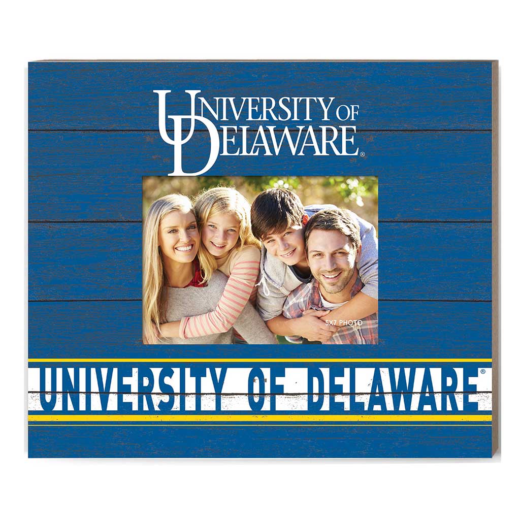 Team Spirit Color Scholastic Frame Delaware Fightin Blue Hens