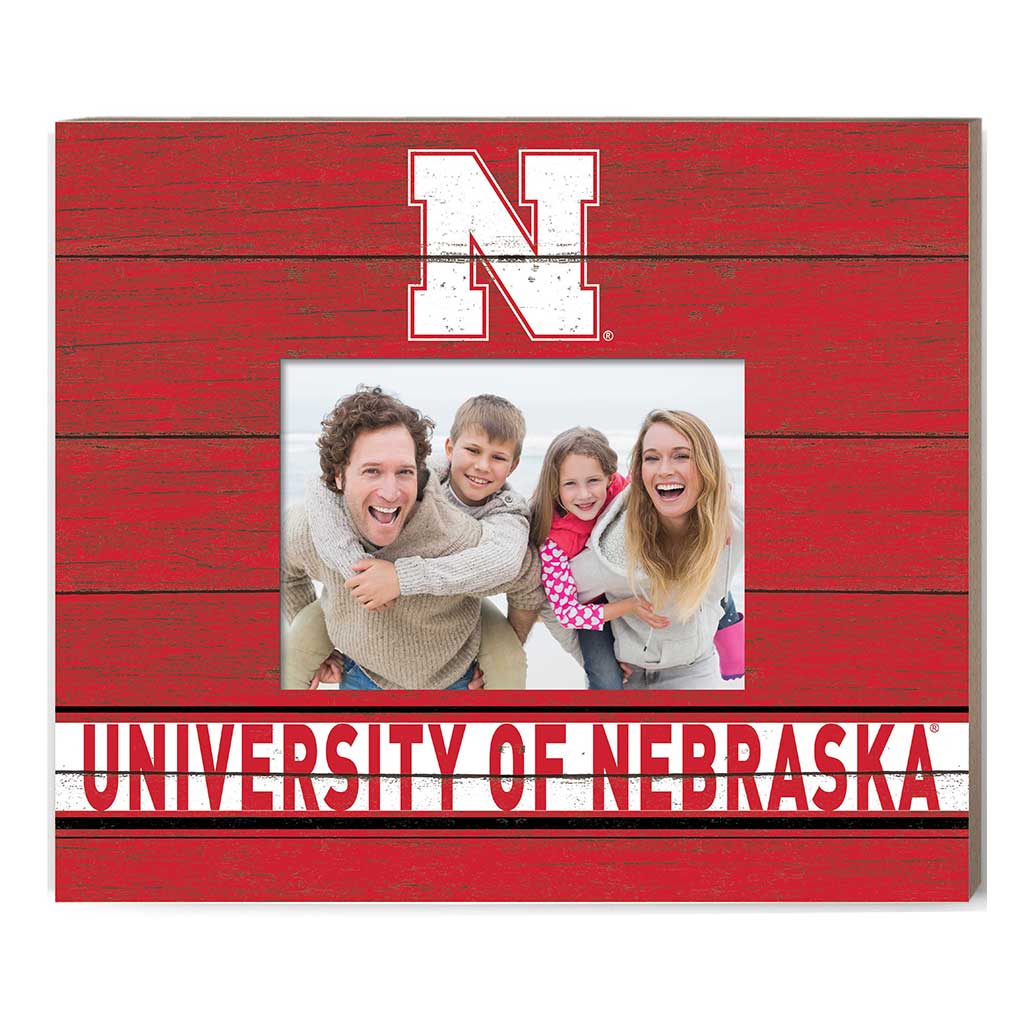 Team Spirit Color Scholastic Frame Nebraska Cornhuskers
