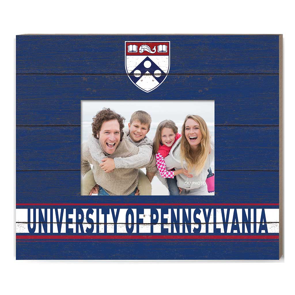 Team Spirit Color Scholastic Frame University of Pennsylvania Quakers
