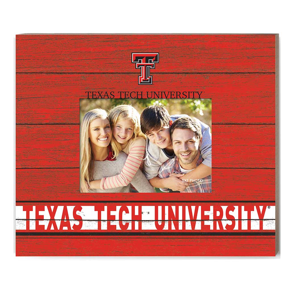 Team Spirit Color Scholastic Frame Texas Tech Red Raiders