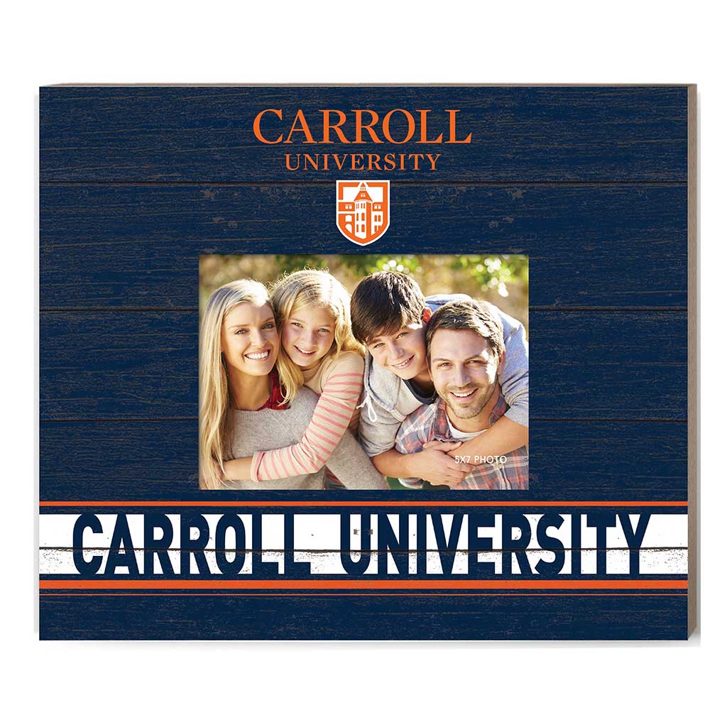 Team Spirit Color Scholastic Frame Carroll University PIONEERS