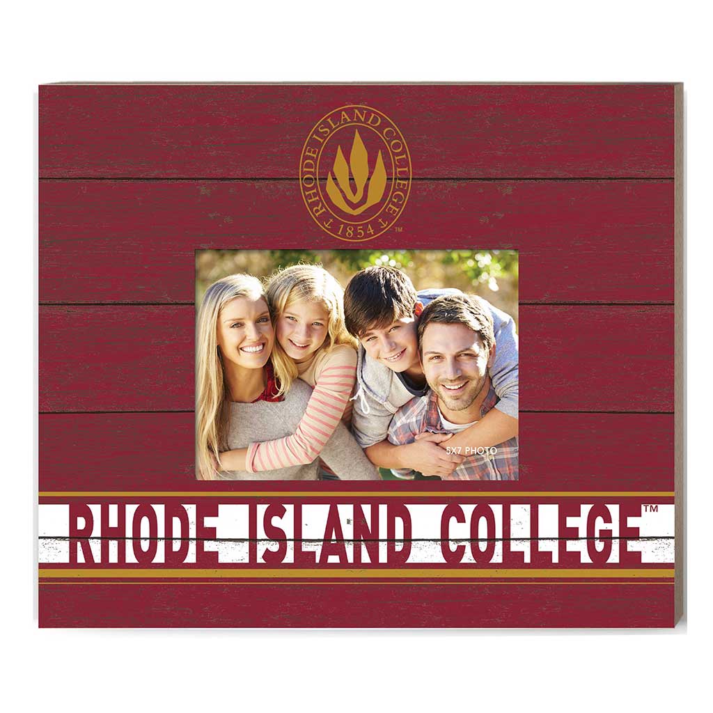 Team Spirit Color Scholastic Frame Rhode Island College Anchormen