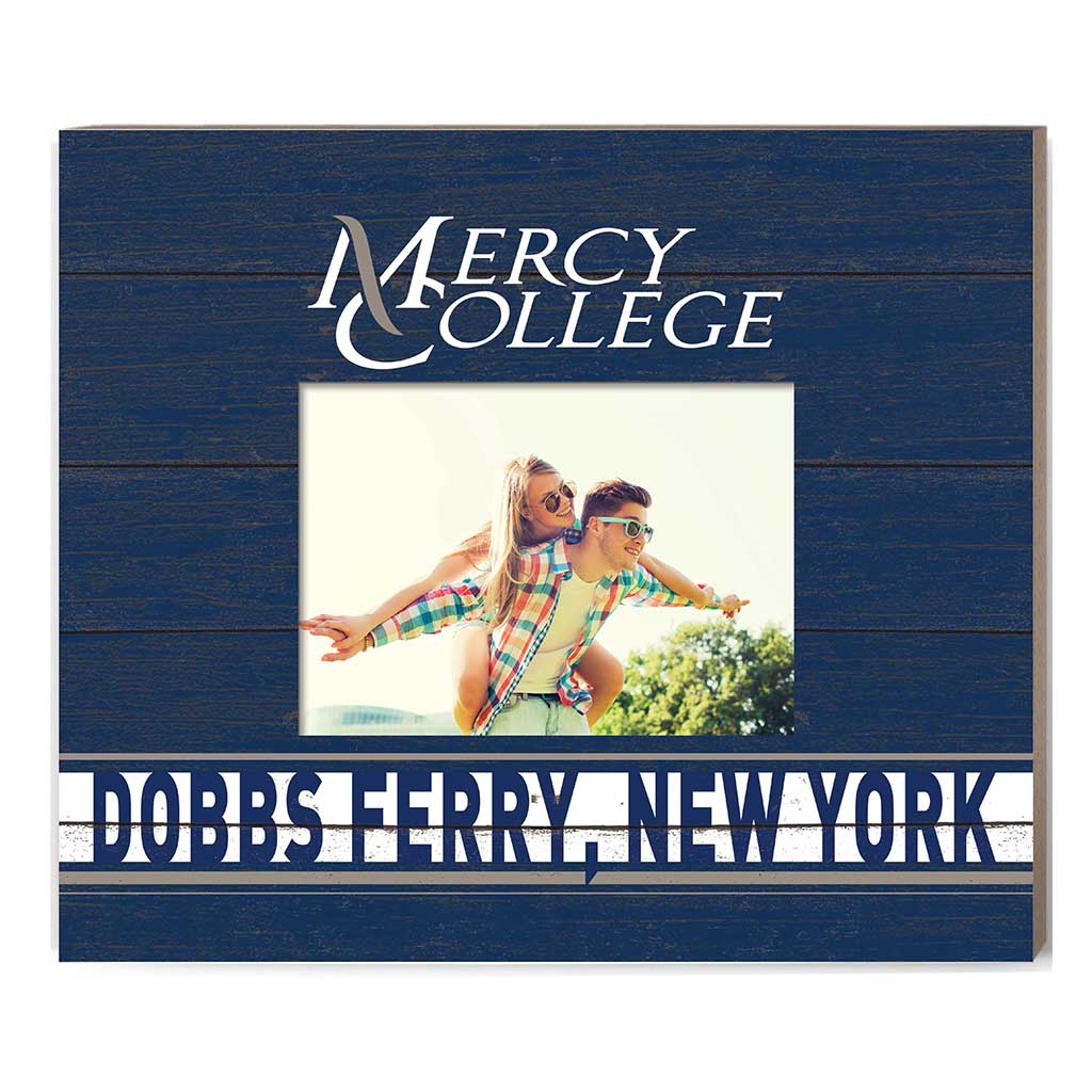 Team Spirit Color Scholastic Frame Mercy College Mavericks