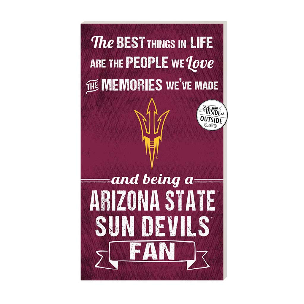 11x20 Indoor Outdoor Sign The Best Things Arizona State Sun Devils