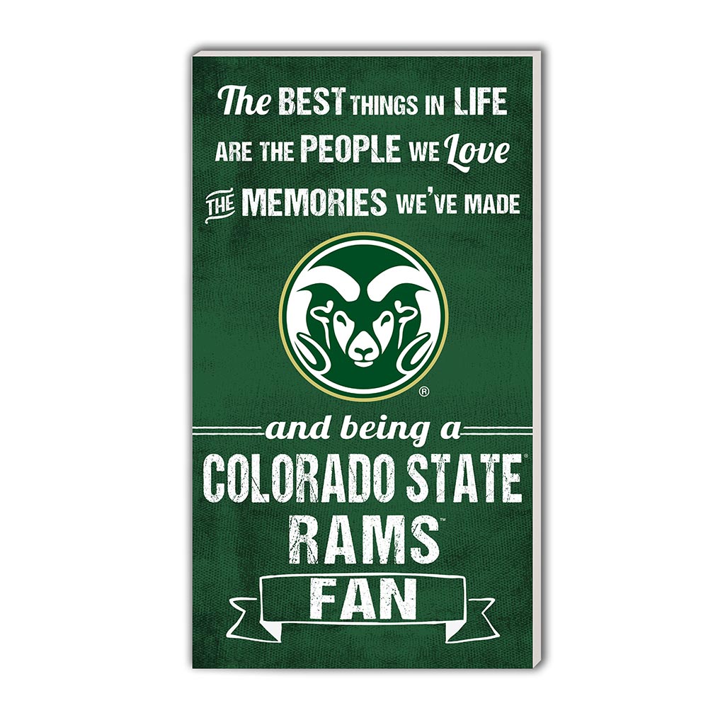 11x20 Indoor Outdoor Sign The Best Things Colorado State-Ft. Collins Rams