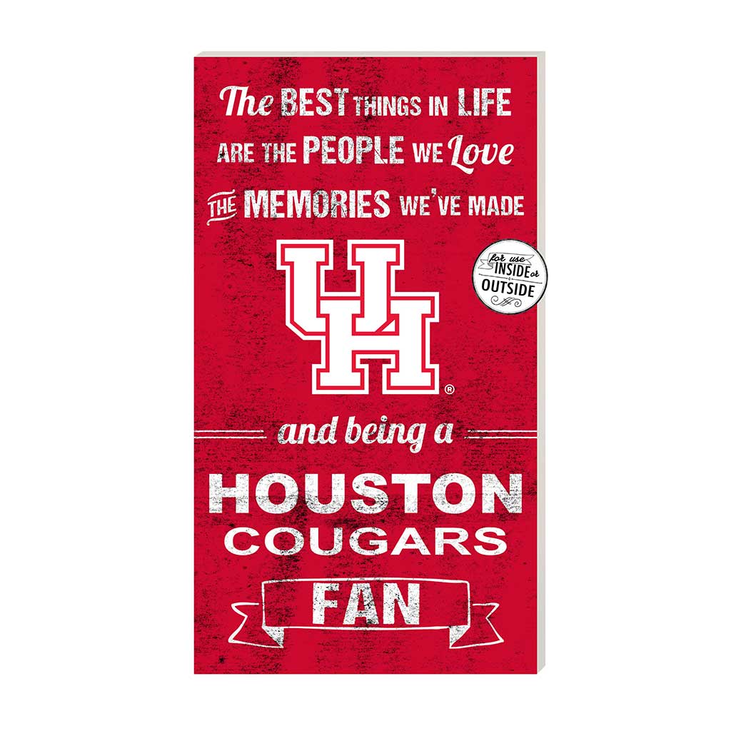11x20 Indoor Outdoor Sign The Best Things Houston Cougars