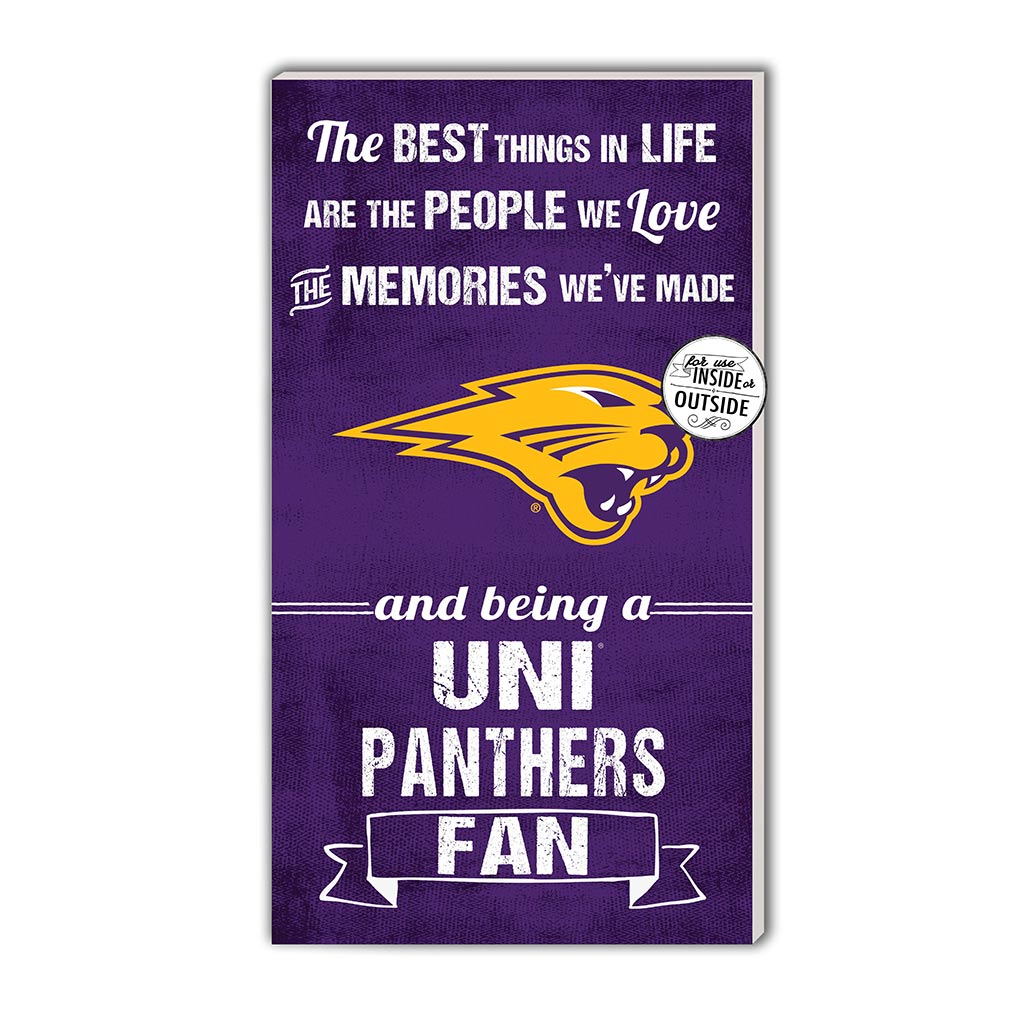 11x20 Indoor Outdoor Sign The Best Things Northern Iowa Panthers