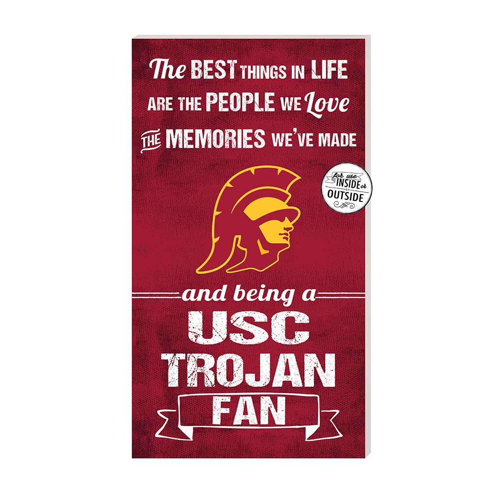 11x20 Indoor Outdoor Sign The Best Things Southern California Trojans