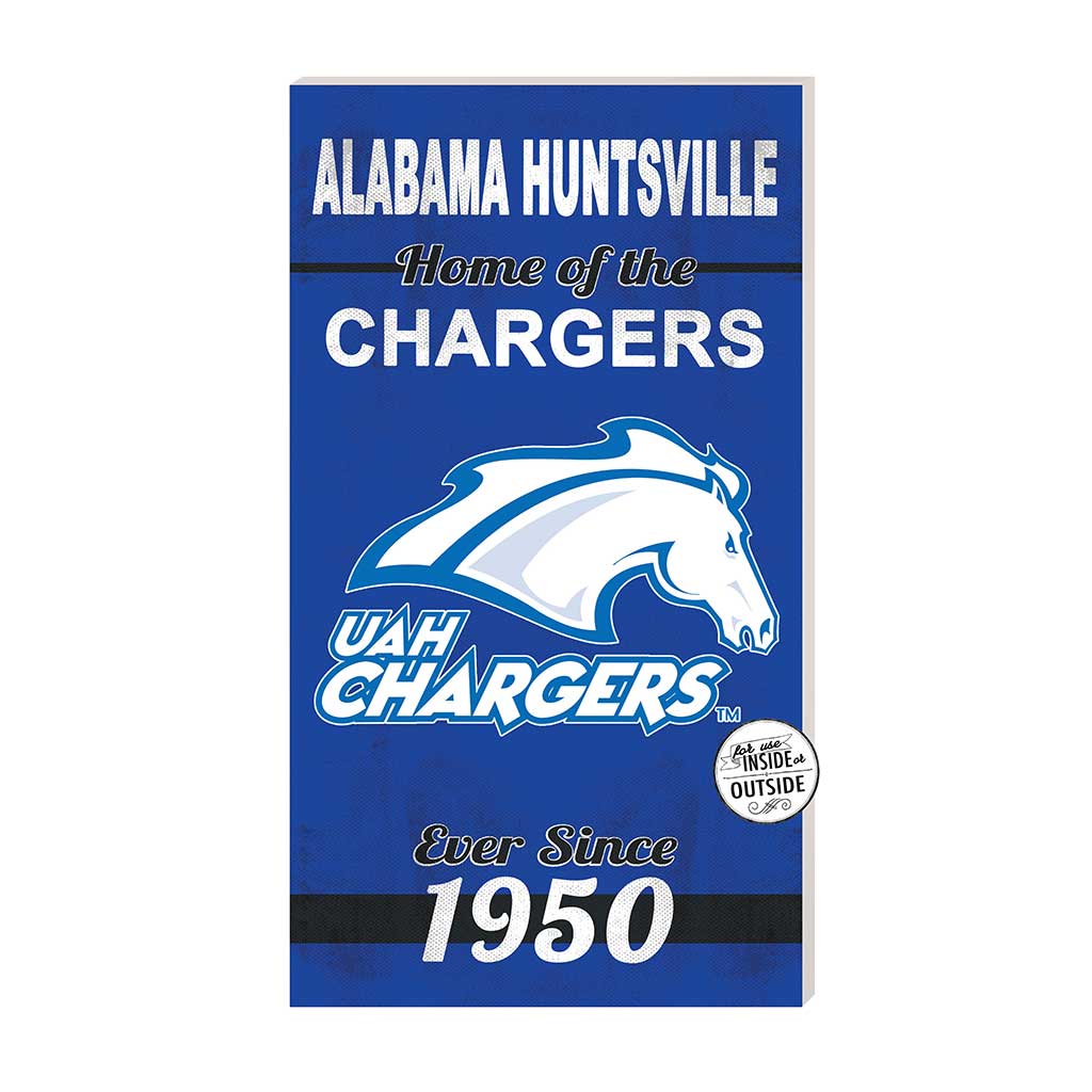 11x20 Indoor Outdoor Sign Home of the Alabama Huntsville Chargers