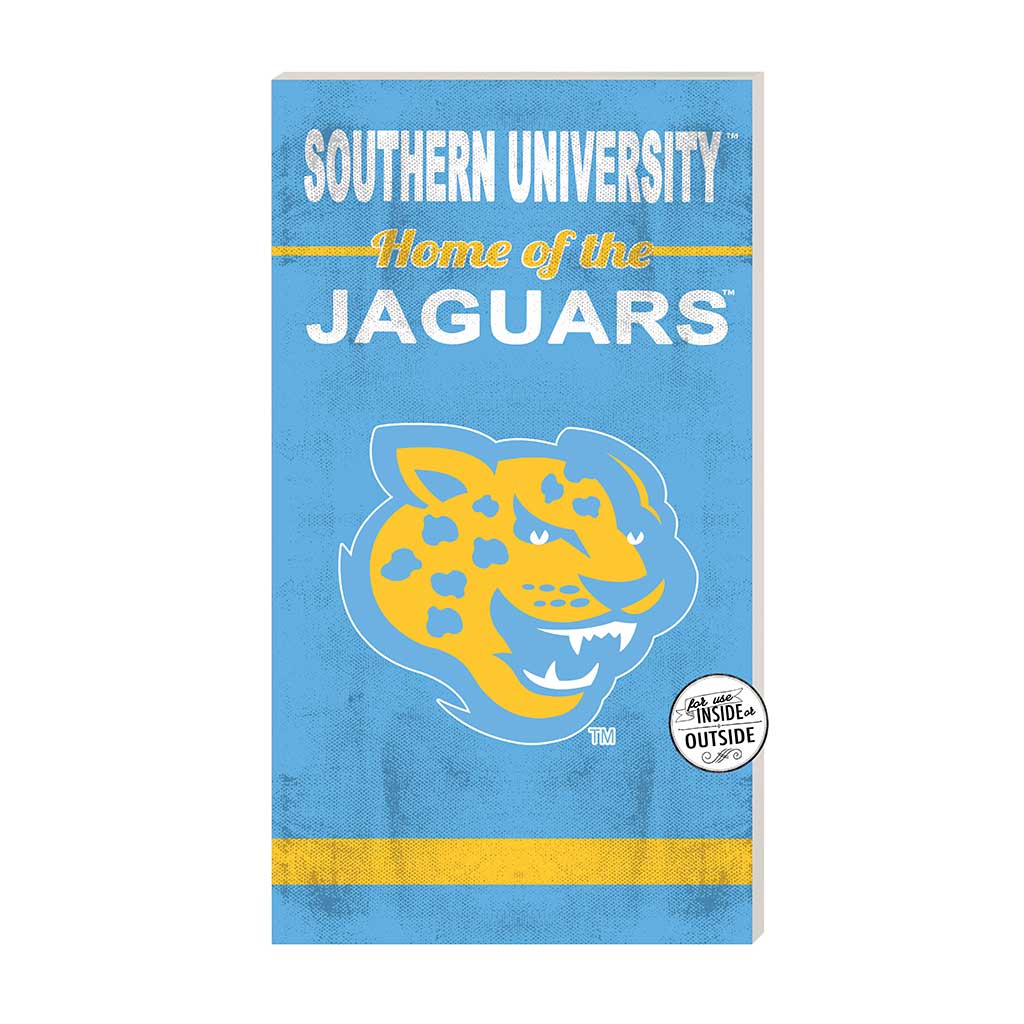 11x20 Indoor Outdoor Sign Home of the Southern University Jaguars