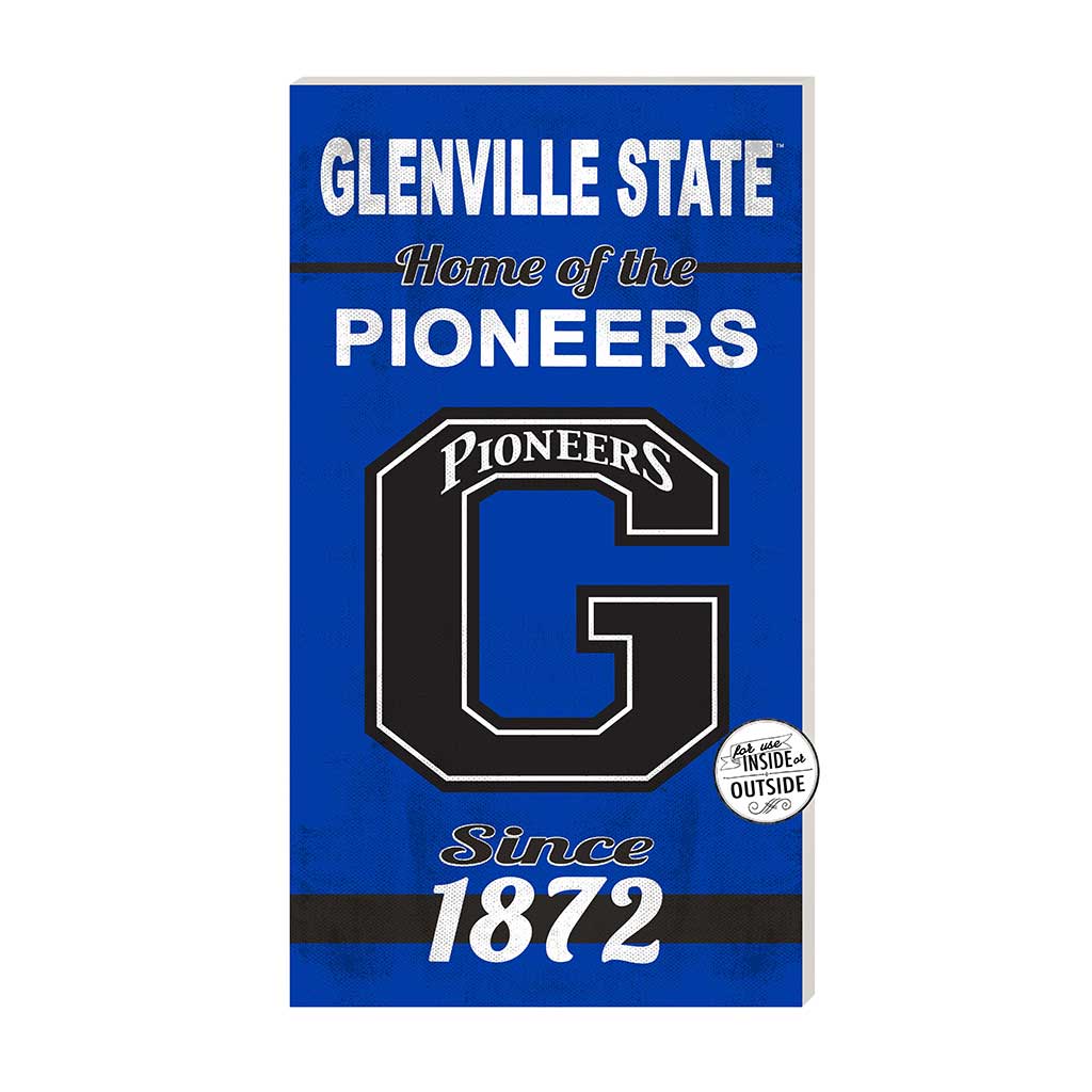 11x20 Indoor Outdoor Sign Home of the Glenville State Pioneers