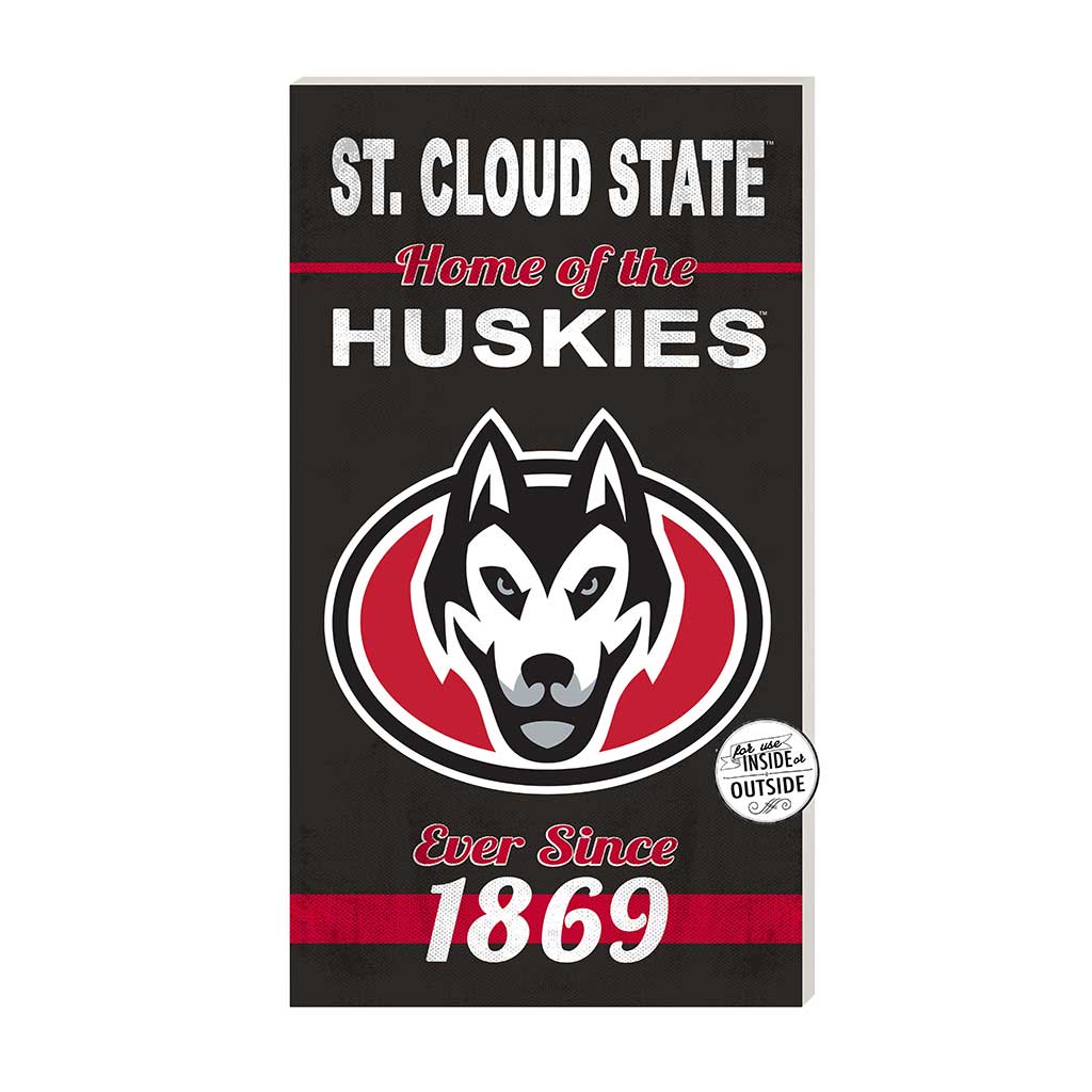 11x20 Indoor Outdoor Sign Home of the St. Cloud State Huskies