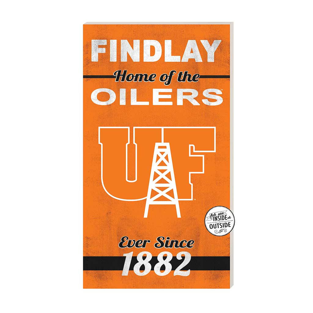 11x20 Indoor Outdoor Sign Home of the Findlay Oilers