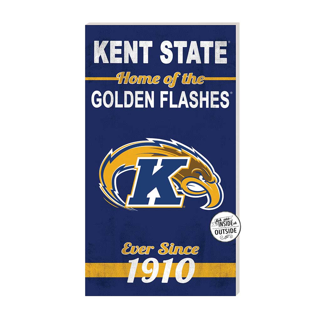 11x20 Indoor Outdoor Sign Home of the Kent State Golden Flashes