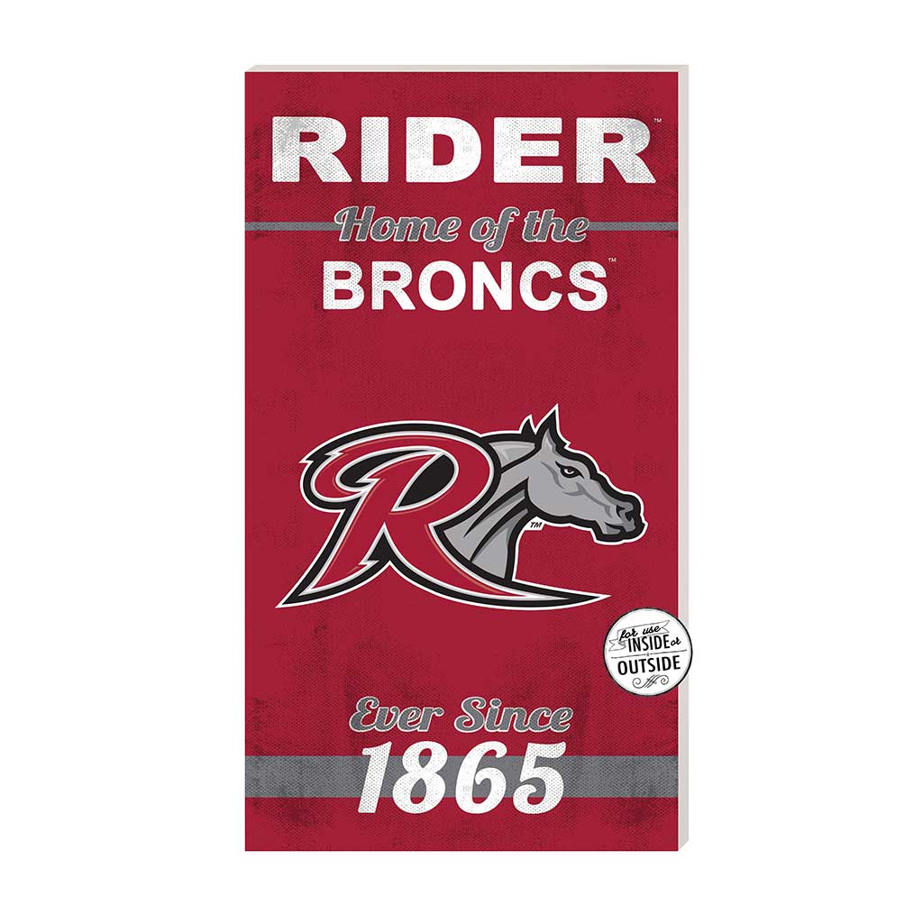 11x20 Indoor Outdoor Sign Home of the Rider Broncs
