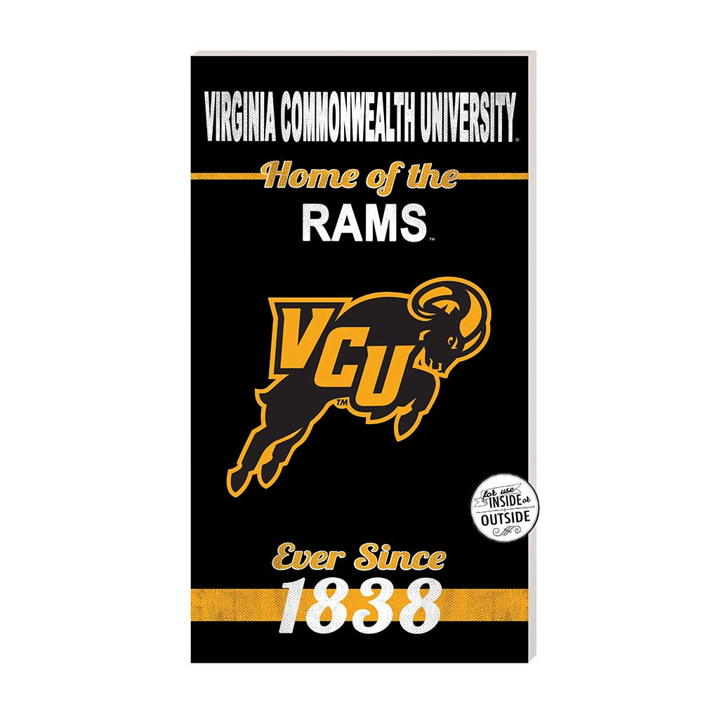 11x20 Indoor Outdoor Sign Home of the Virginia Commonwealth Rams