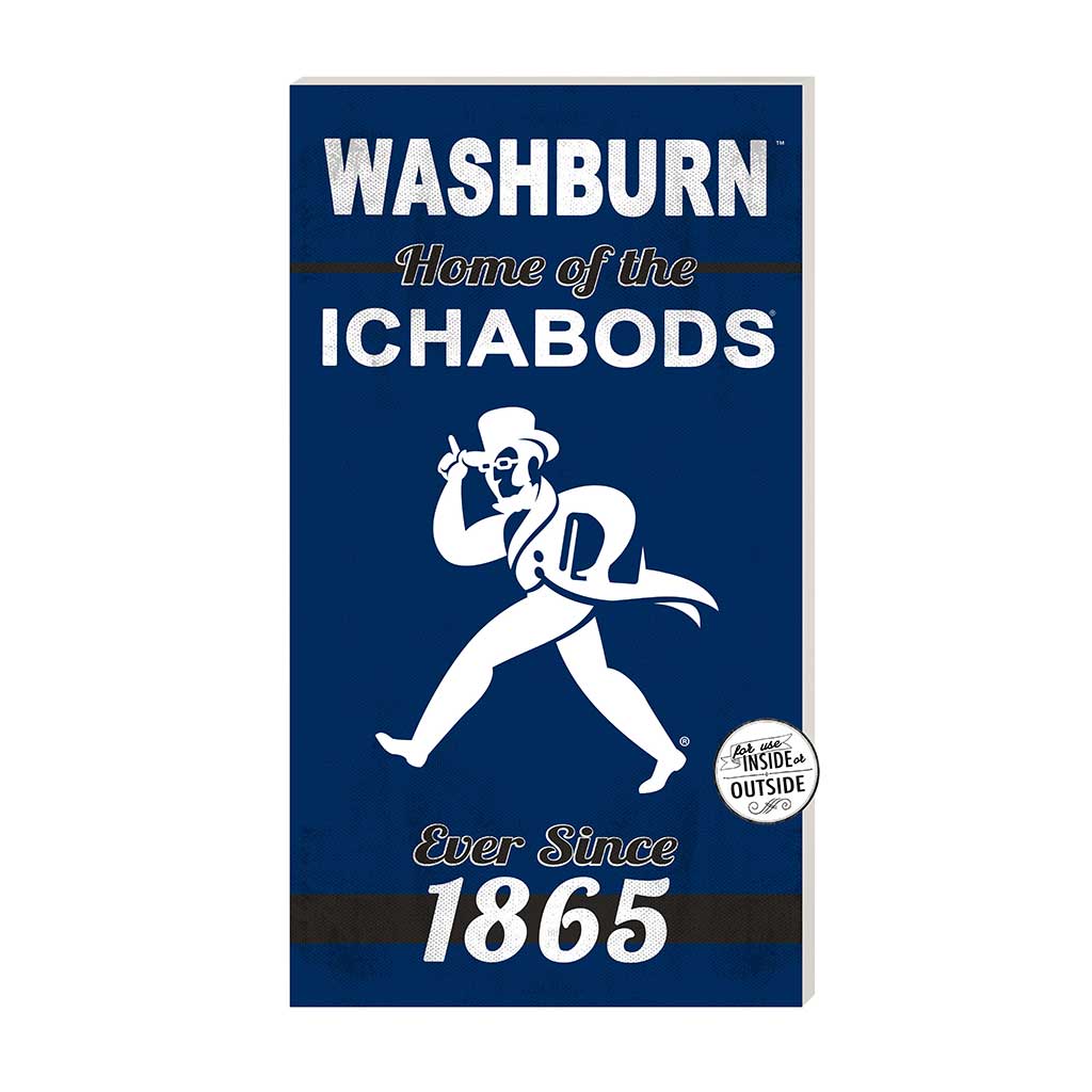 11x20 Indoor Outdoor Sign Home of the Washburn Ichabods