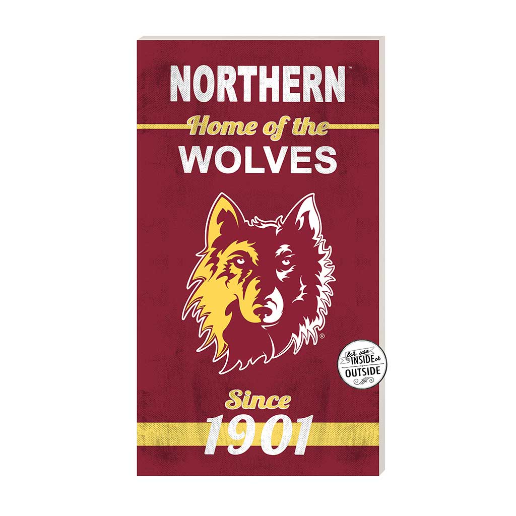 11x20 Indoor Outdoor Sign Home of the Northern State University