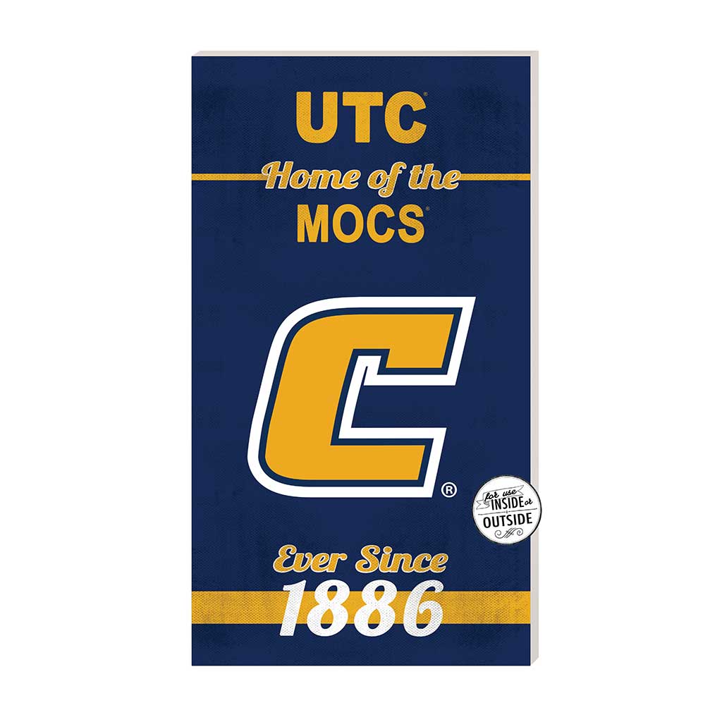 11x20 Indoor Outdoor Sign Home of the Tennessee Chattanooga Mocs