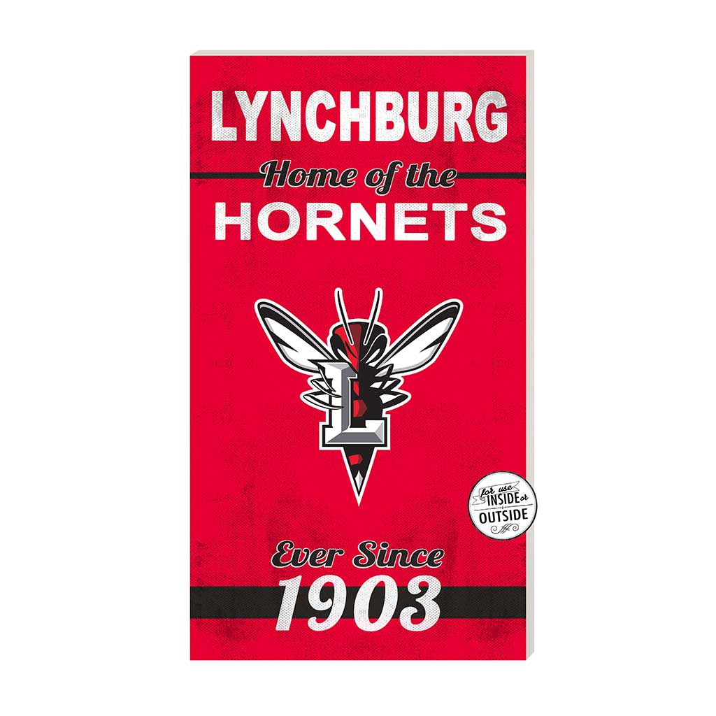 11x20 Indoor Outdoor Sign Home of the Lynchburg College Hornets