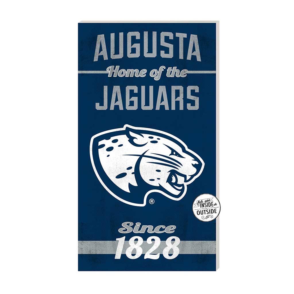 11x20 Indoor Outdoor Sign Home of the Augusta University Jaguars