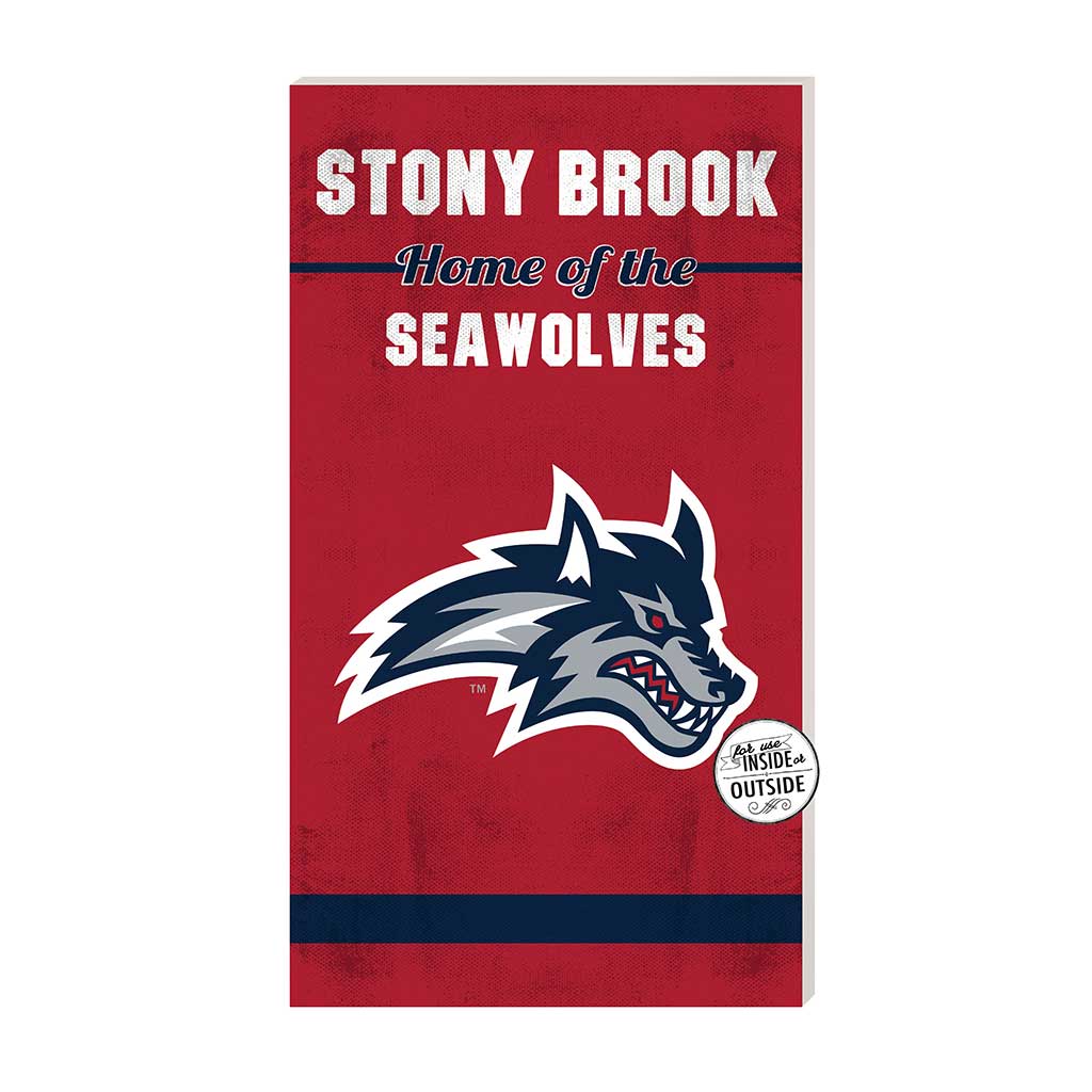 11x20 Indoor Outdoor Sign Home of the Stony Brook Seawolves