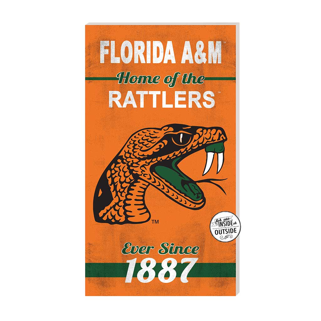 11x20 Indoor Outdoor Sign Home of the Florida A&M Rattlers